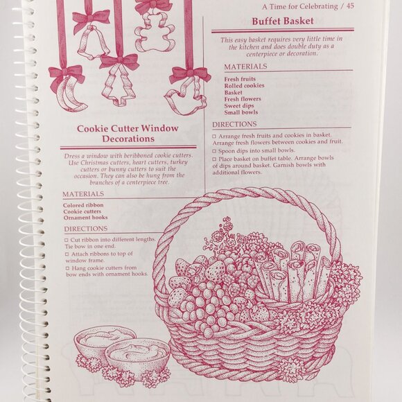 VINTAGE Beta Sigma Phi Celebrations Cookbook ~ Sorority member recipe collection - Picture 15 of 16